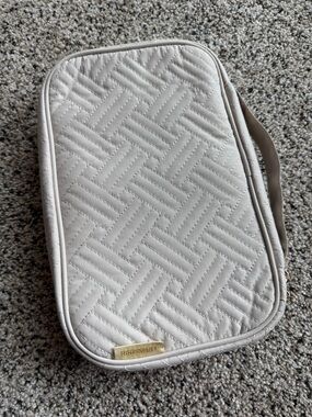Light Beige Quilted jewelry Organizer - BagSmart